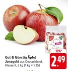 Äpfel Jonagold Angebote von Gut & Günstig bei EDEKA Frankenthal für 2,49 €