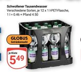 Tausendwasser im Angebot bei GLOBUS in Homburg Tausendwasser Angebote von Schwollener bei GLOBUS Homburg für 5,49 €