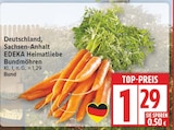 Bundmöhren von EDEKA Heimatliebe für 1,29 € bei EDEKA im Angebot Bundmöhren von EDEKA Heimatliebe im aktuellen EDEKA Prospekt