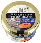 Rillettes de rillettes thon tomates - 90 g - JACQUES GONIDEC en promo chez NaturéO Taverny à 2,75 €