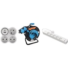 Promo SUR TOUS LES BLOCS, PRISES MULTIPLES, PROLONGATEURS ET ENROULEURS à  dans le catalogue Carrefour Market à Versailles