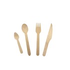 Lot de 20 couverts en bois - CARREFOUR HOME en promo chez Carrefour Lot de 20 couverts en bois - CARREFOUR HOME dans le catalogue Carrefour