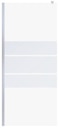 Paroi de douche à l'italienne Walk_In "Beloya" l.100 cm en verre effet miroir - GoodHome en promo chez Brico Dépôt Troyes à 199,00 €