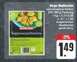 Maultaschen von Bürger im aktuellen nah und gut Prospekt