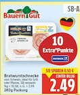 Bratwurstschnecke von Bauern Gut für 2,49 € bei E center im Angebot Bratwurstschnecke von Bauern Gut im aktuellen E center Prospekt