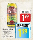 Original von Desperados für 1,59 € bei EDEKA im Angebot Original von Desperados im aktuellen EDEKA Prospekt