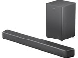 TAB 5309/10, Soundbar mit kabellosem Subwoofer, Dunkelgrau von PHILIPS im aktuellen MediaMarkt Saturn Prospekt für 76,98 €
