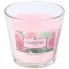 Bougie parfumée dans un verre Candra - Action à Soissons Bougie parfumée dans un verre Candra en promo chez Action Soissons à 0,99 €