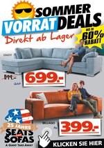 Seats and Sofas Prospekt für Stolberg mit 1 Seite Seats and Sofas Prospekt für Stolberg: "Vorrat Deals", 1 Seite, 05.07.2021 - 31.08.2021