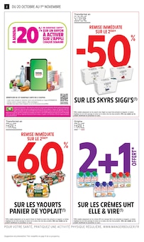 Catalogue de la semaine "-60% DE REMISE IMMÉDIATE SUR LE 2ÈME" avec 2 pages, valide du 20/10/2026 au 01/11/2026 pour Amagne et alentours Prospectus de la semaine "-60% DE REMISE IMMÉDIATE SUR LE 2ÈME" avec 2 pages, valide du 20/10/2026 au 01/11/2026 pour Amagne et alentours