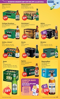 Bier im Getränke Hoffmann Prospekt "Aktuelle Angebote" mit 8 Seiten (Detmold)