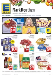 EDEKA Prospekt für Röslau mit 38 Seiten EDEKA Prospekt für Röslau: "Wir lieben Lebensmittel!", 38 Seiten, 17.08.2026 - 22.08.2026