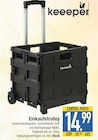 Einkaufstrolley im Angebot bei EDEKA in Augsburg Einkaufstrolley Angebote von keeeper bei EDEKA Augsburg für 14,99 €