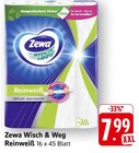 Wisch & Weg Reinweiß im Angebot bei E center in Heilbronn Wisch & Weg Reinweiß Angebote von Zewa bei E center Heilbronn für 7,99 €