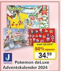 Pokemon deLuxe Adventskalender 2024 Angebote von Jazwares bei Toys World Paderborn für 34,99 €