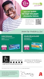 Aktueller mea - meine apotheke Apotheken Prospekt für Niederkrüchten: Unsere Juni-Angebote mit 4} Seiten, 01.06.2025 - 30.06.2025
