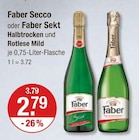 Secco im V-Markt Prospekt Secco von Faber im aktuellen V-Markt Prospekt für 2,79 €