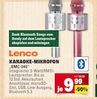 Karaoke-Mikrofon BMC-040 Angebote von Lenco bei Marktkauf Lörrach für 9,99 €