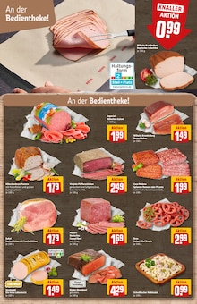 Wurst im REWE Prospekt "Dein Markt" mit 30 Seiten (Neuss)