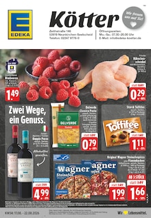 Aktueller EDEKA Prospekt (Neunkirchen-Seelscheid, 26 Seiten zum blättern EDEKA Prospekt Aktuelle Angebote mit 26 Seiten