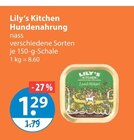 Purina im V-Markt Prospekt Hundenahrung von Lily's Kitchen im aktuellen V-Markt Prospekt für 1,29 €