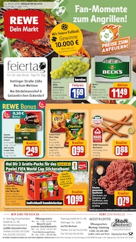 Aktueller REWE Prospekt (Bochum) REWE Prospekt "Dein Markt" mit Seiten (Bochum)