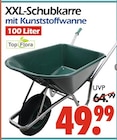 Aktuelles XXL-Schubkarre mit Kunststoffwanne Angebot bei Wreesmann in Bremerhaven ab 49,99 €