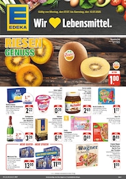 EDEKA Prospekt "Wir lieben Lebensmittel!" für Ebrach, 4 Seiten, 07.07.2025 - 12.07.2025