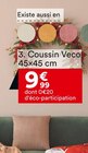 Coussin Veco 45×45 cm - But Coussin Veco 45×45 cm à 9,99 € dans le catalogue But