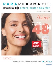 Catalogue Carrefour à Domont, avec 12 pages Prospectus Carrefour à Domont, "Recharge d'hydratation 48H", 12 pages, 03/05/2022 - 30/05/2022