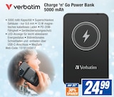 Charge 'n' Go Power Bank 5000 mAh Angebote von Verbatim bei HEM expert Rottenburg für 24,99 €