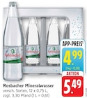 EDEKA - Mineralwasser Angebot im Prospekt Mineralwasser bei EDEKA im Prospekt "" für 4,99 €