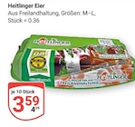 Eier im Angebot bei GLOBUS in Weinheim Eier Angebote von Heitlinger bei GLOBUS Weinheim für 3,59 €