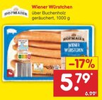 Wiener Würstchen bei Netto Marken-Discount im Niederstetten Prospekt für 5,79 €