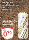 Premium Pils Angebote von Bitburger bei GLOBUS Gera für 0,79 €