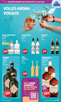 Gin im Getränke Hoffmann Prospekt "Aktuelle Angebote" mit 11 Seiten (Potsdam)