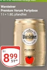 Premium Verum Partydose Angebote von Warsteiner bei GLOBUS Salzgitter für 8,99 €