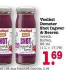 Demeter Shot Ingwer & Beeren im Angebot bei E center in Heidelberg Demeter Shot Ingwer & Beeren Angebote von Voelkel bei E center Heidelberg für 1,69 €
