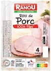 Promo Rôti de porc sans ogm à 1,61 € dans le catalogue Intermarché à Antony