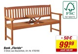 Bank Florida bei toom Baumarkt im Struppen Prospekt für 99,99 €