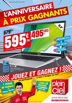Catalogue Plein Ciel à Marseille, avec 4 pages Prospectus Plein Ciel à Marseille, "L’Anniversaire à prix gagnants", 4 pages, 08/03/2021 - 20/03/2021