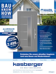 Kasberger Baustoff GmbH Prospekt für Deggendorf: "Die Welt des Bauens!", 12 Seiten, 08.06.2024 - 07.07.2024