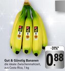 Bananen Angebote von Gut & Günstig bei E center St. Ingbert für 0,88 €