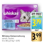 Katzennahrung Angebote von Whiskas bei E center Waiblingen für 3,79 €