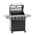 Aktuelles Rösle Gasgrill Videro G4-S Vario+ Schwarz Edelstahl Angebot bei Segmüller in Ulm ab 999,00 €