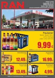 RAN Prospekt für Augsburg: "RAN", 2 Seiten, 01.10.2026 - 15.10.2026