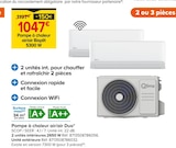 Promo Pompe à chaleur air/air Duo à 1 047,00 € dans le catalogue Castorama à La Mézière