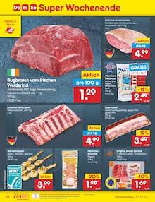Schweinebauch im aktuellen Netto Marken-Discount Prospekt (Mannheim) Schweinebauch im Netto Marken-Discount Prospekt "Aktuelle Angebote" mit 63 Seiten (Mannheim)