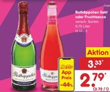 Rotkäppchen Sekt oder Fruchtsecco im Angebot bei Netto Marken-Discount in Frankfurt Rotkäppchen Sekt oder Fruchtsecco Angebote bei Netto Marken-Discount Frankfurt für 2,79 €
