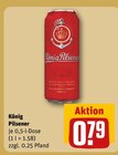 Aktuelle Getränke Angebote bei REWE in Hildesheim Aktuelles Pilsener Angebot bei REWE in Hildesheim ab 0,79 €